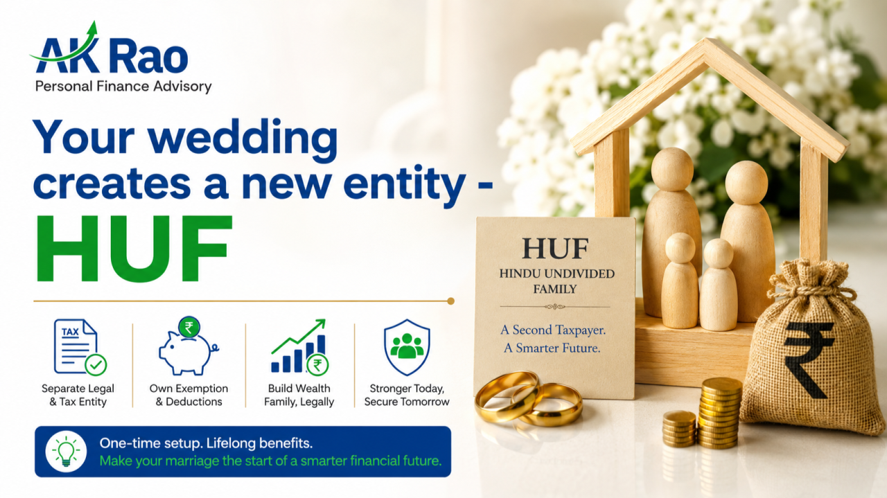 Your wedding creates a new entity — HUF